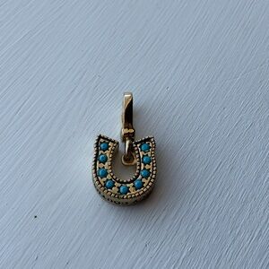 Y2K Juicy Couture Charm Bracelet Lucky Horseshoe Dangle Charm